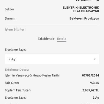 Yapı Kredi Bankası World Arçelik Erteleme Kampanyası Yanıltıcılığı