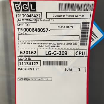 LG Satılan Ürünü İade Almıyor