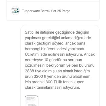 Hepsiburada İade Edilen Ürünümün Ücreti Ödenmedi
