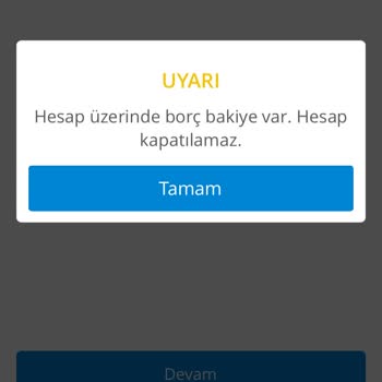 Denizbank Vadesiz Hesabı Kapatamıyorum