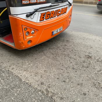 Mersin Büyükşehir Belediyesi Mersin Eğriçam Otobüsü Şikayet