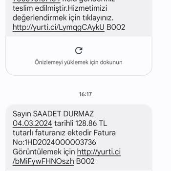 Yurtiçi Kargo Kargo Parasını Ödediğimiz Halde Tekrar Para İstendi