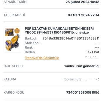 Xmladresi.com Mağduriyeti Yanlış Ürün Gönderip İtibarımızı Bitirdi!