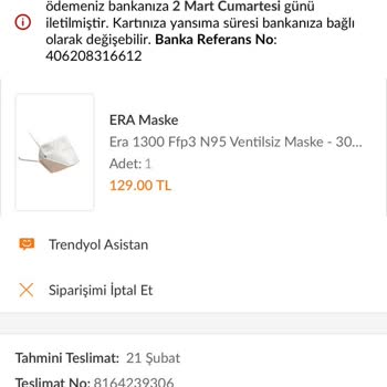 Trendyol Alışveriş Deneyimi Olumsuz Sonuçlandı
