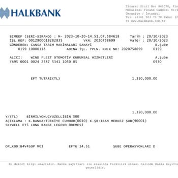 Skywell Araç Teslim Etmiyor