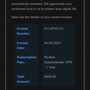 Mcafee De Hesabım Olmadığı Halde Abonelik Açılması