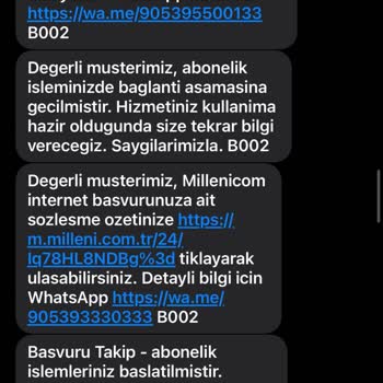 Millenicom İnternet Problemi Bağlantı Sorunları