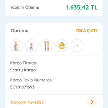 Ebebek Sipariş Sorunu