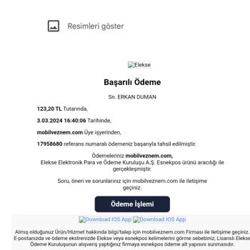 Mobilveznem İzmirim Kartıma Yüklerken Yaşanan Mağduriyet