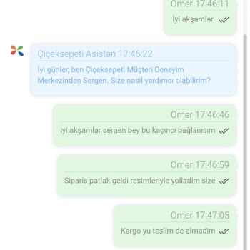 Çiçek Sepeti Müşteri Değeri Memnuniyeti Sıfır