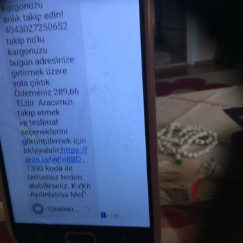 Aras Kargo Adrese Gelmeden Ürünü İade Ediyor.
