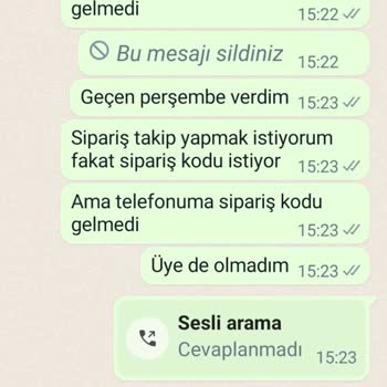 HalkKitabevi Kargom Ve Mesajım Yok