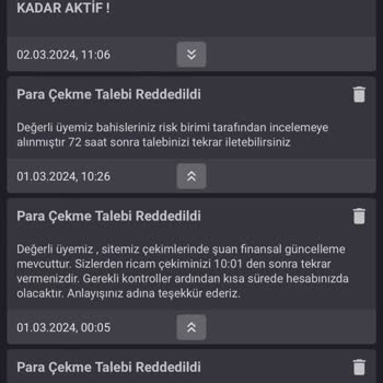 Betgross Adlı Site 5 Gündür 7.500 Tl Ödemedi