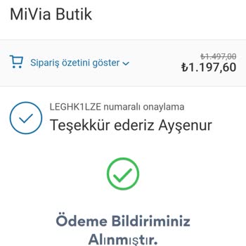 Mi Via Butik (miviabutik.com) Online Alışverişte Yaşanan Sorunlar