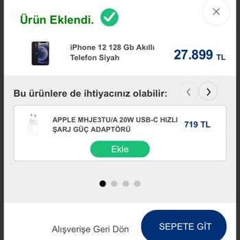 Vatan Bilgisayar Liste Fiyatı İle Sepet Fiyatı Aynı Değil