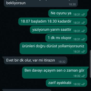 Zarif Ayakkabı İnternetten Alışverişte Yaşanan Sorunlar Ve Müşteri Şikayetleri