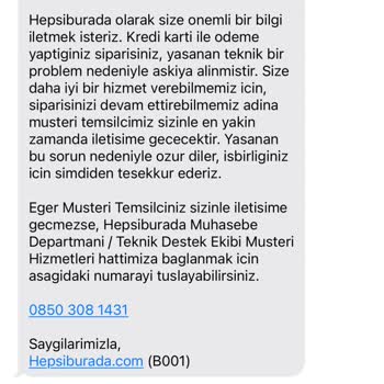 Hepsiburada Online Alışverişte Yaşanan Tatsız Süreç