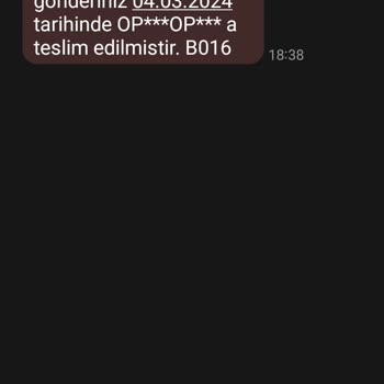 Rossmann Kargomu Kaybetti Ve Geri Bildirim Sağlamıyor.