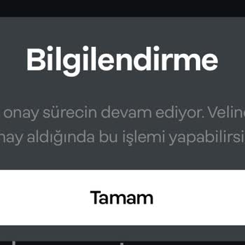 Papara Kart Veli Onayını İptal Etme!