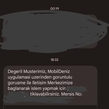 Denizbank Hesabın Kapatılmasını İstiyorum.