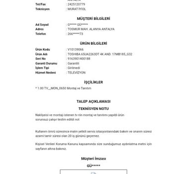 A101 Sattığı Ürünün Alt Modeli Olan Farklı Bir Ürün Gönderdi