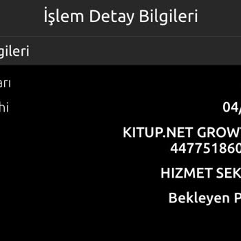 Kitup İsimli Uygulama Veya Site Kredi Kartımdan Para Çekti