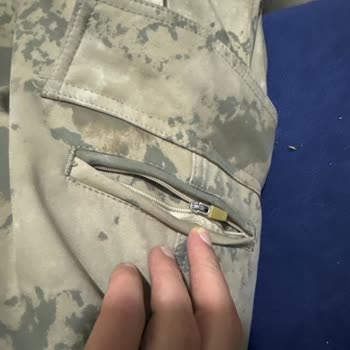 Combat Tactical Soğuk İklim Pantolon Fermuarı Bozuldu