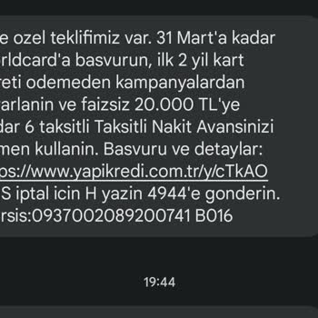 Yapı Kredi Özel Kart Başvurusu Reddi Ve Müşteri Tepkisi