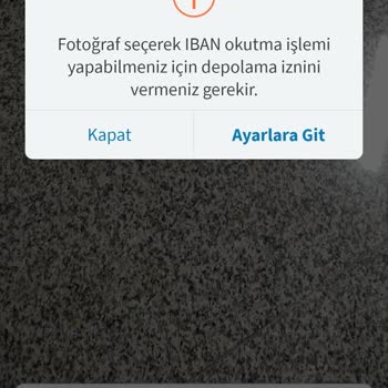 Halkbank Depolama Alanı Uyarısı