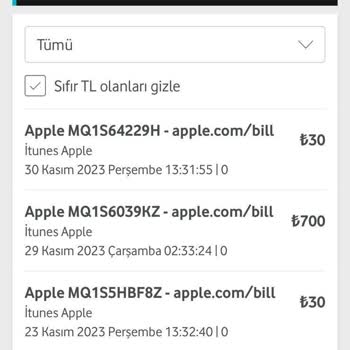 Apple Bill Com Bilgim Dışında Para Çekiyor
