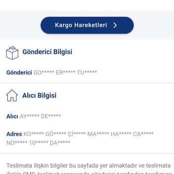 Aras Kargo'dan Bilmediğim Kargo SMS İ Geldi