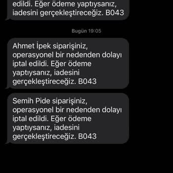 Yemek Sepeti Zaman Kaybı