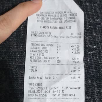 BİM Tereyağı Margarin Gibi