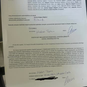 Esenyurt Belediyesi İş Başvurusu Ve İşe Alınmadım