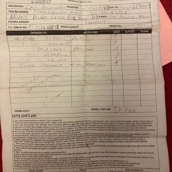 Enza Home Dan Aldığım İki Ürün Yüzünden Mağdurum