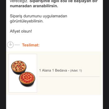 Pizza Hut Salçalı Ekmek Gönderiyor