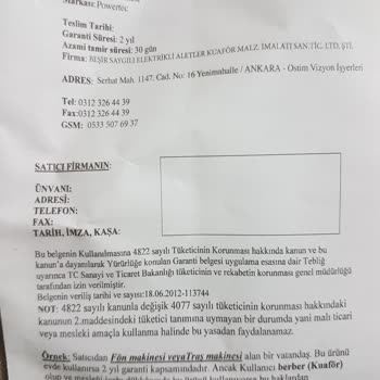 Trendyol Alışveriş Sonrası Servis Sureci