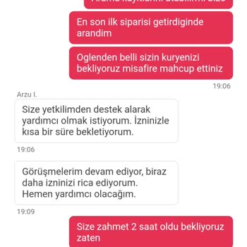 Yemek Sepeti Siparişi Eksik Getirdi.