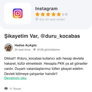 Guncelsikayetlerimiz.com Hadise Açıkgöz İftira Atıyor