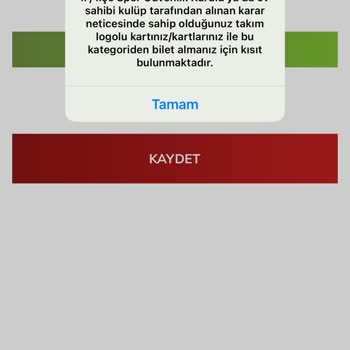 Passolig GS Bonus Kart İle Öncelikli Bilet Alamamam