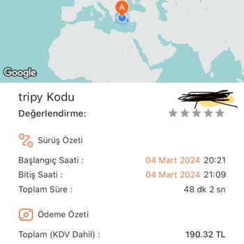 Tripy Mobility Tripy 48 Dakika İçin 190 TL Ücret Kesiyor!