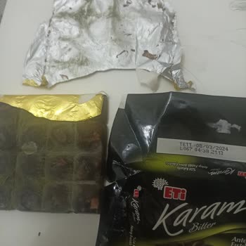 Eti Gıda Eti Karam Çikolata Küflenmiş