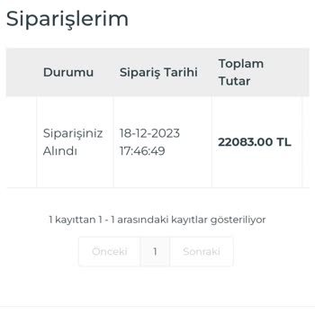 Bellona Satın Aldığım Ürünümü Göndermiyor