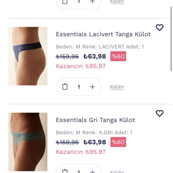 Penti Ürün Teslimi Yapılmadı