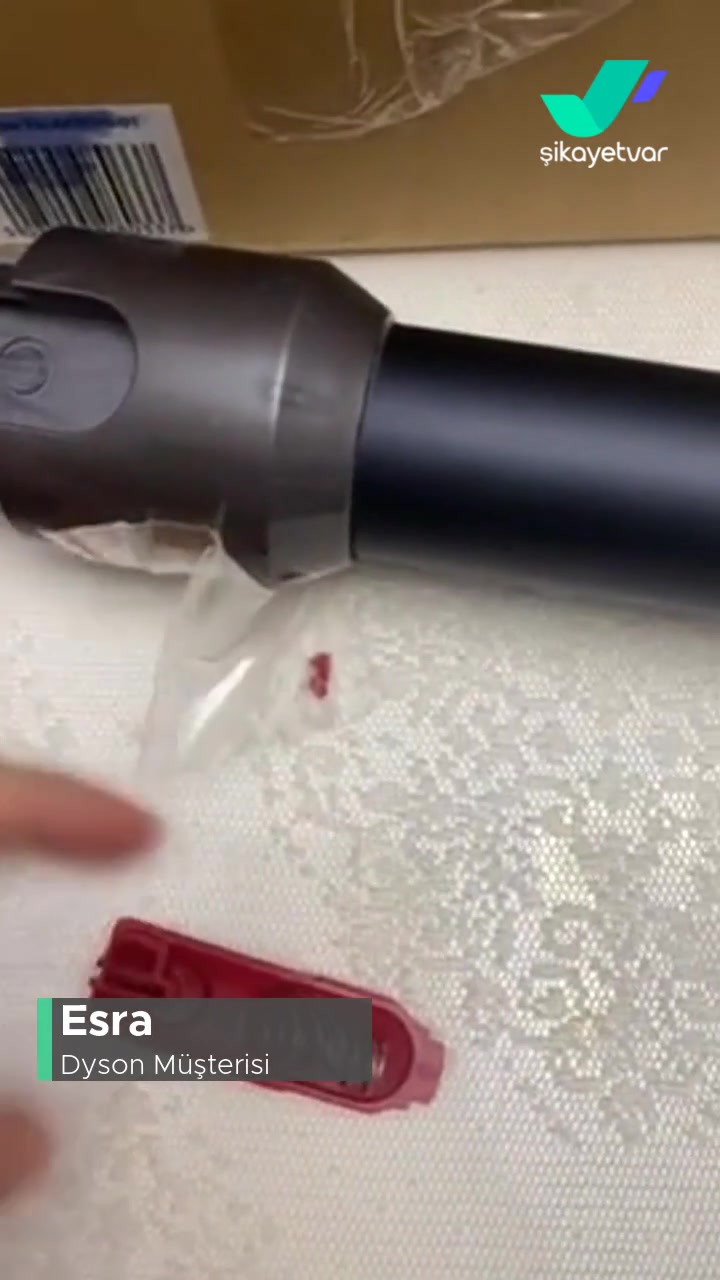 Dyson Yapılmadan Gelen Parça! videonun kapak resmi