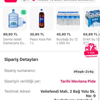 Yemek Sepeti Fazla Para Çekti