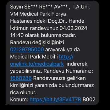 Medical Park Hastanesi 1 Saatlik Bekleyiş Ve İlgisiz Tavırlar