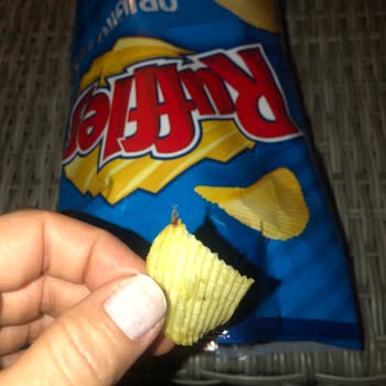 Ruffles Cipsin İçinden Plastik Böcek Benzeri Bir Şey Çıktı