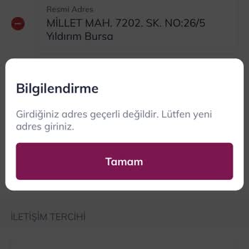 QNB Finansbank Adres Değişikliği Yapamıyorum