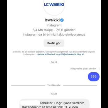 Lc Waıkıkı Adaletsizce Kupon Kodu Dağıttı